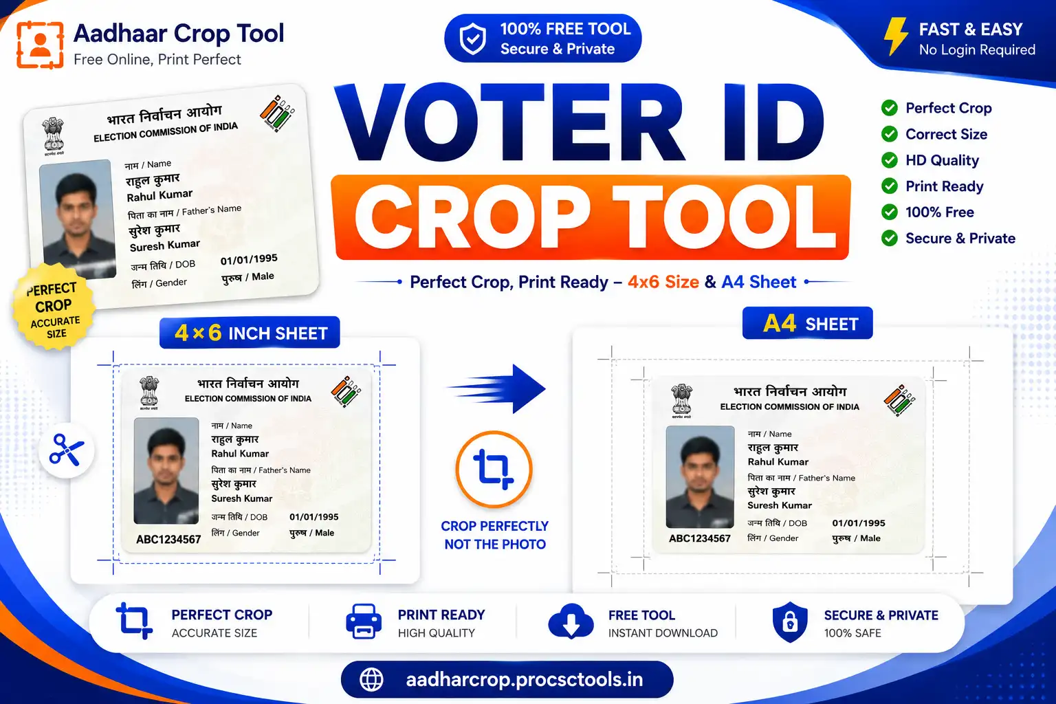 Voter ID Crop preview